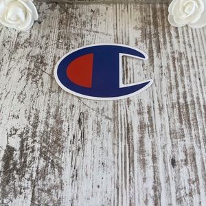 Brand new Champion sticker